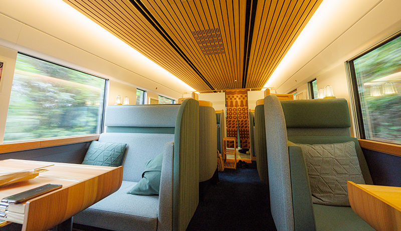 半個室型の3号車BOX席