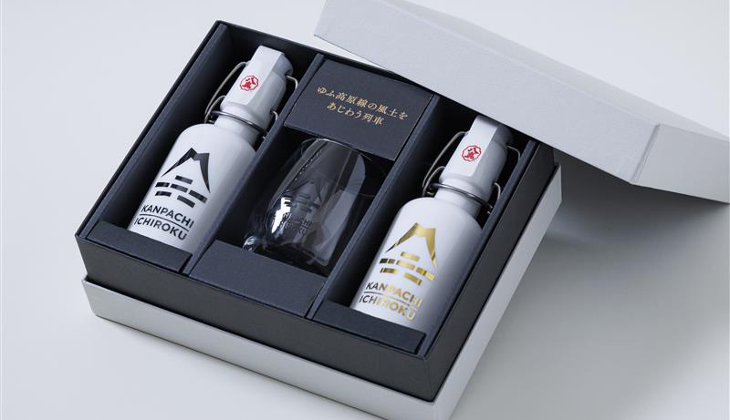 日本酒・焼酎ギフトセット（車内限定ボトル・グラス付）